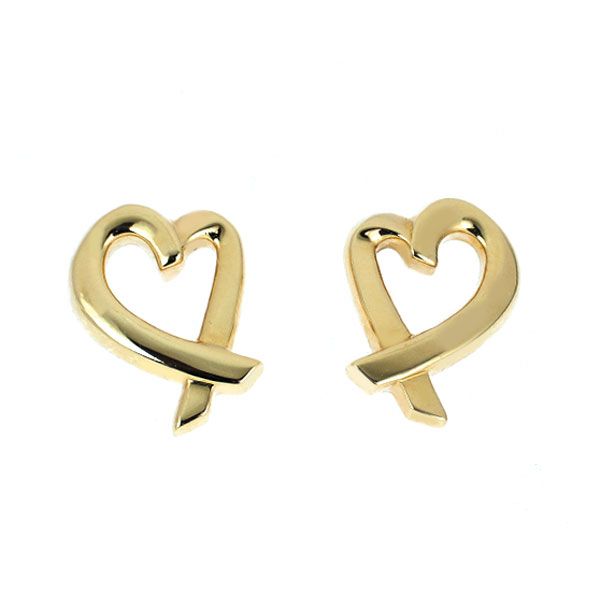 Tiffany Earrings (For Both Ears) K18Yg
