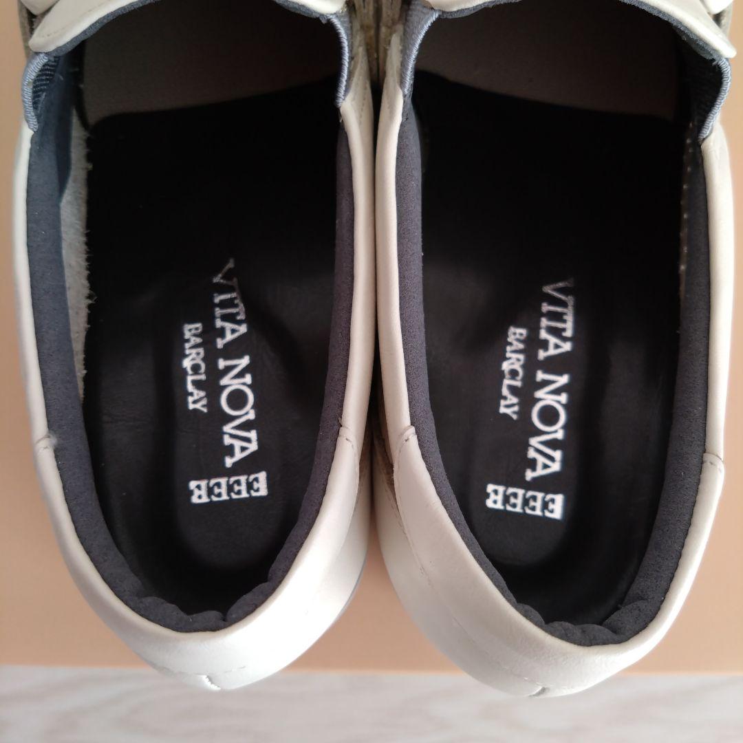 Barclay Loafers Leather Shoes Vita Nova 22.5