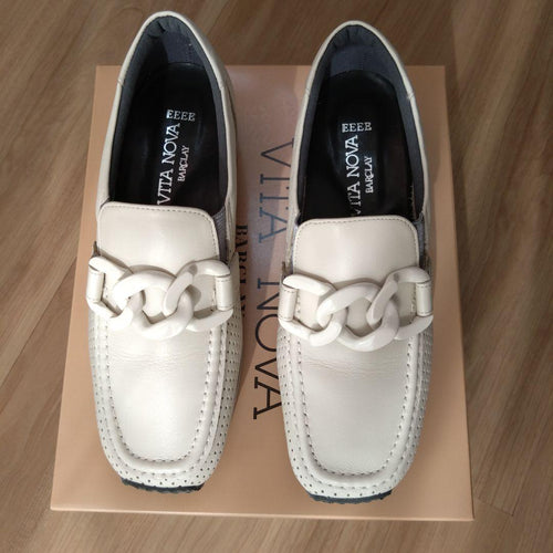 Barclay Loafers Leather Shoes Vita Nova 22.5