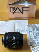 Nikon Lens (Zoom) 28-70Mmf3.5-4.5