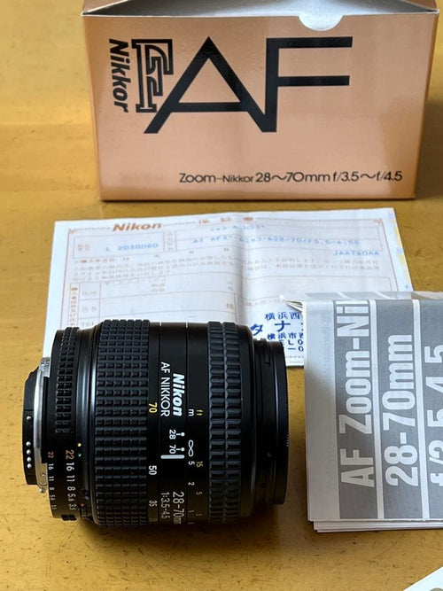 Nikon Lens (Zoom) 28-70Mmf3.5-4.5