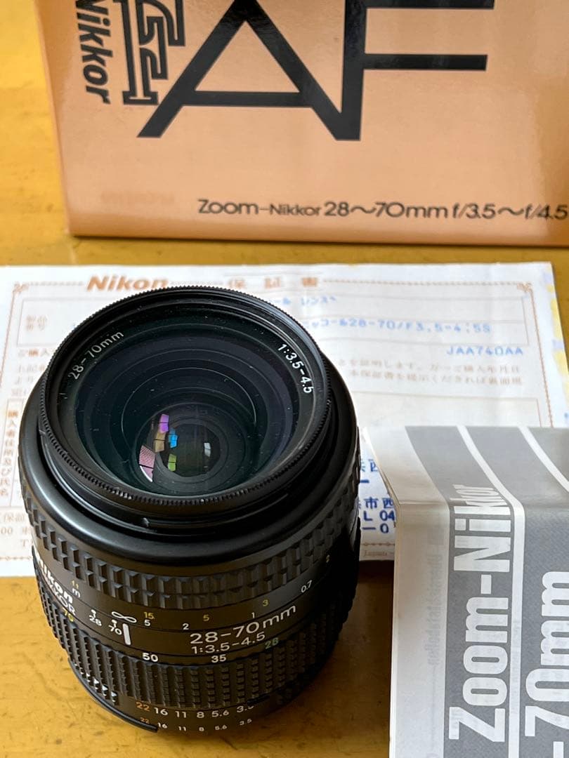 Nikon Lens (Zoom) 28-70Mmf3.5-4.5