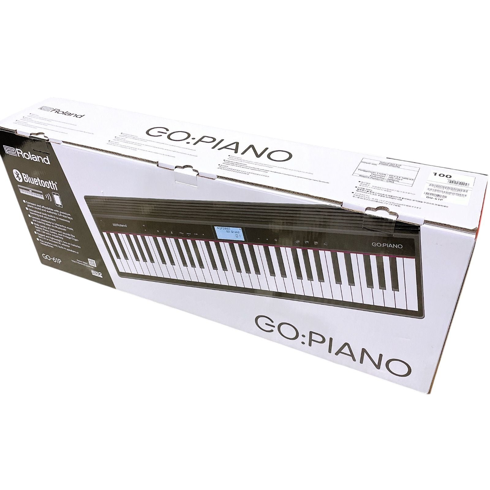 Keyboard Electronic Piano Roland Go:Piano Go-61P 24
