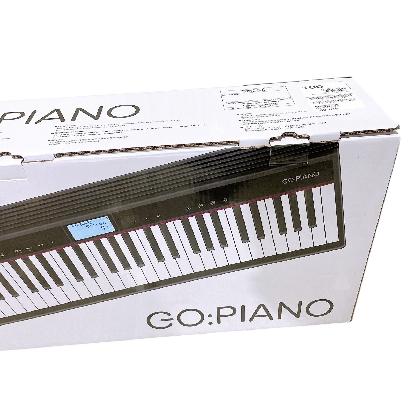 Keyboard Electronic Piano Roland Go:Piano Go-61P 24