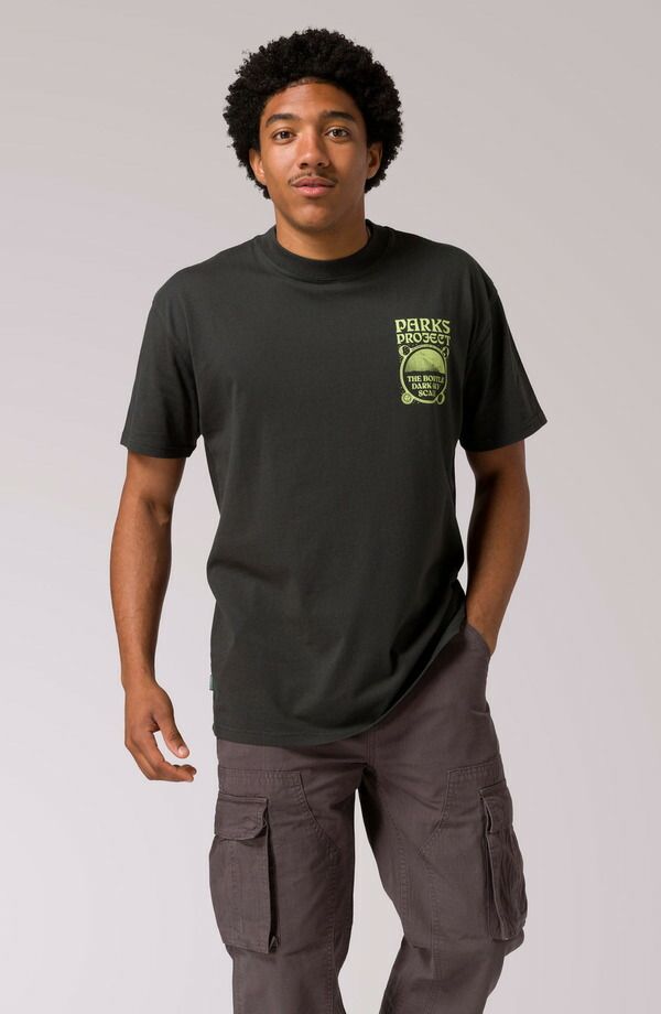 Short Sleeve (T -Shirt) Parks Project Dark Sky Scale Tee Vintage Black