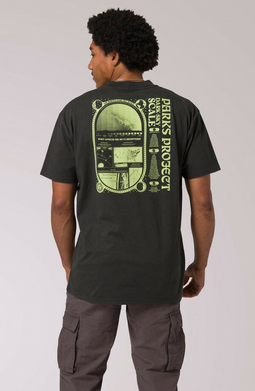 Short Sleeve (T -Shirt) Parks Project Dark Sky Scale Tee Vintage Black