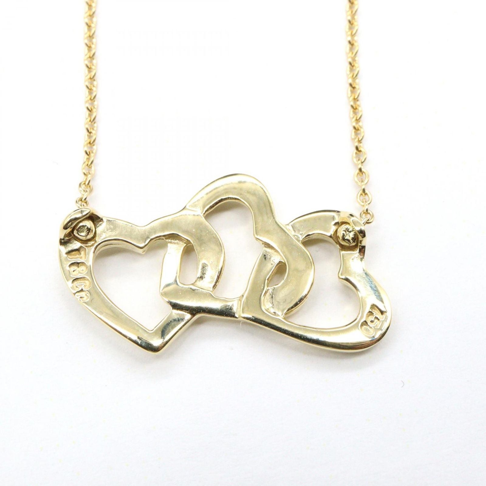 Tiffany Necklace Co 40.5 K18 Used A