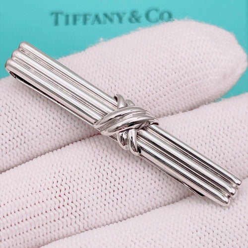 Tiffany Tie Pins Clips 925 5.73G