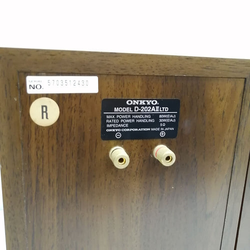 Speaker Onkyo D-202A U Ltd M2667-Hkt5Y