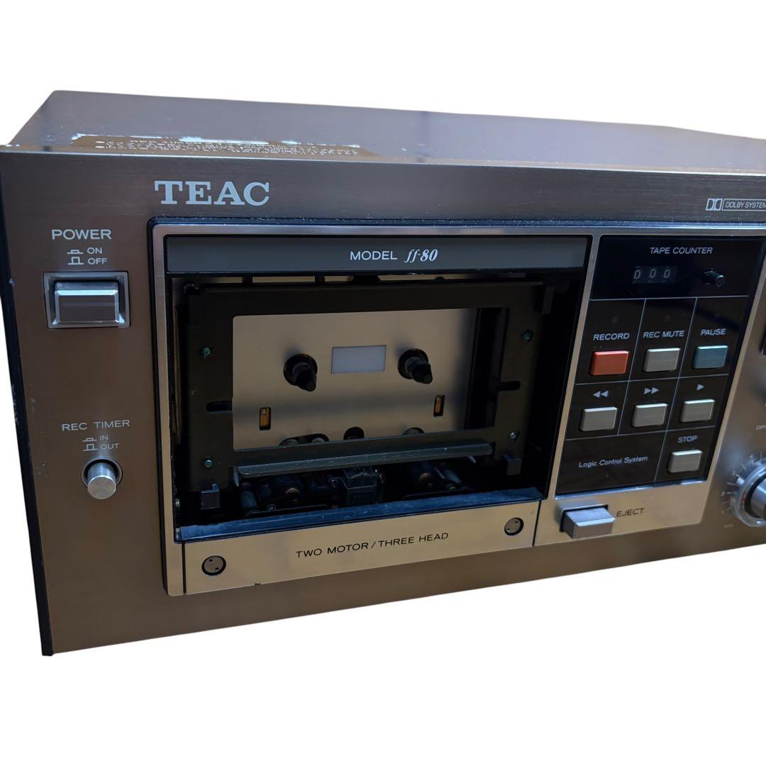 Teac Cd Md Cassette Deck Ff-80