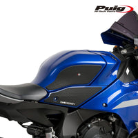 Sticker Decal Puig 20604N Specific Side Tank Pads [Black] Yamaha Yzf-R1 (20-23)