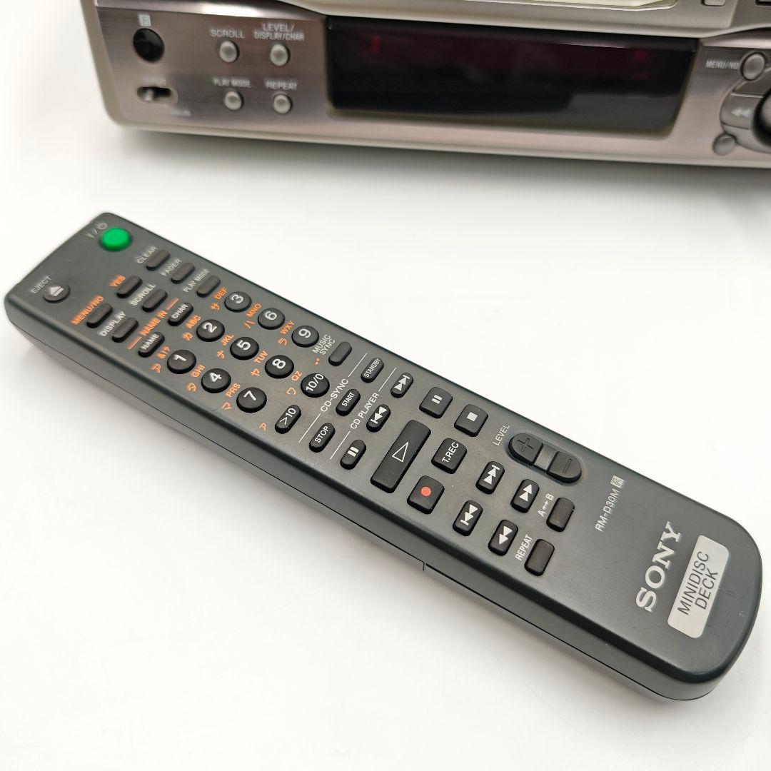 Sony Cd Md Cassette Deck Mds-S40