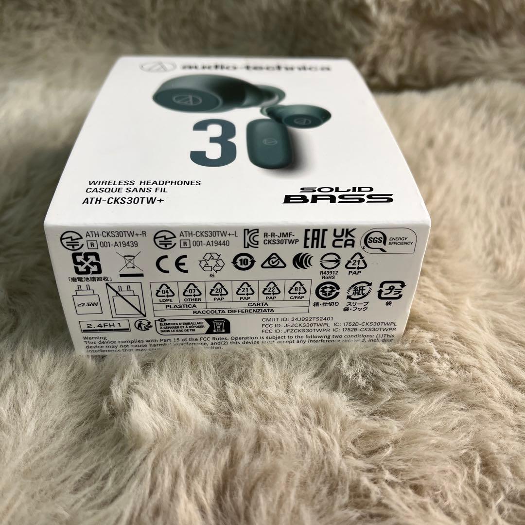 Audio Technica Wireless Earphone Audio-Technica Ath-Cks30Tw+