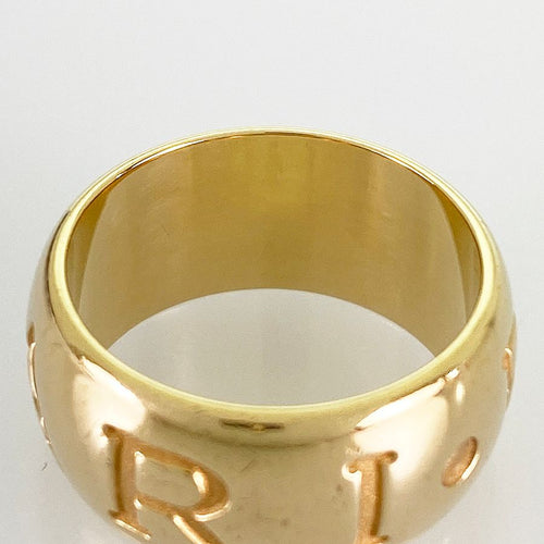 Bvlgari Ring K18Yg 12.5 (52-53) Sss