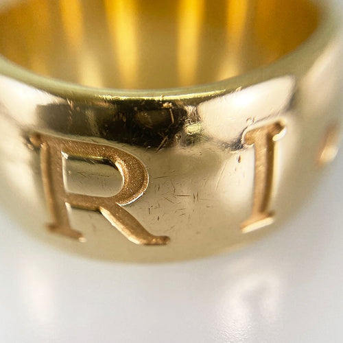 Bvlgari Ring K18Yg 12.5 (52-53) Sss