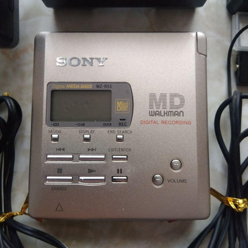 Sony Portable Md Player Mz-R55 8