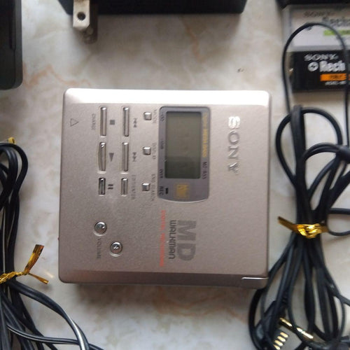 Sony Portable Md Player Mz-R55 8