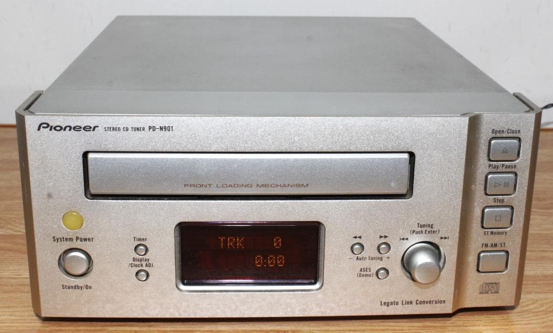 Pioneer Cd, Md Cassette Decks Stereo Tuner Pd-N901