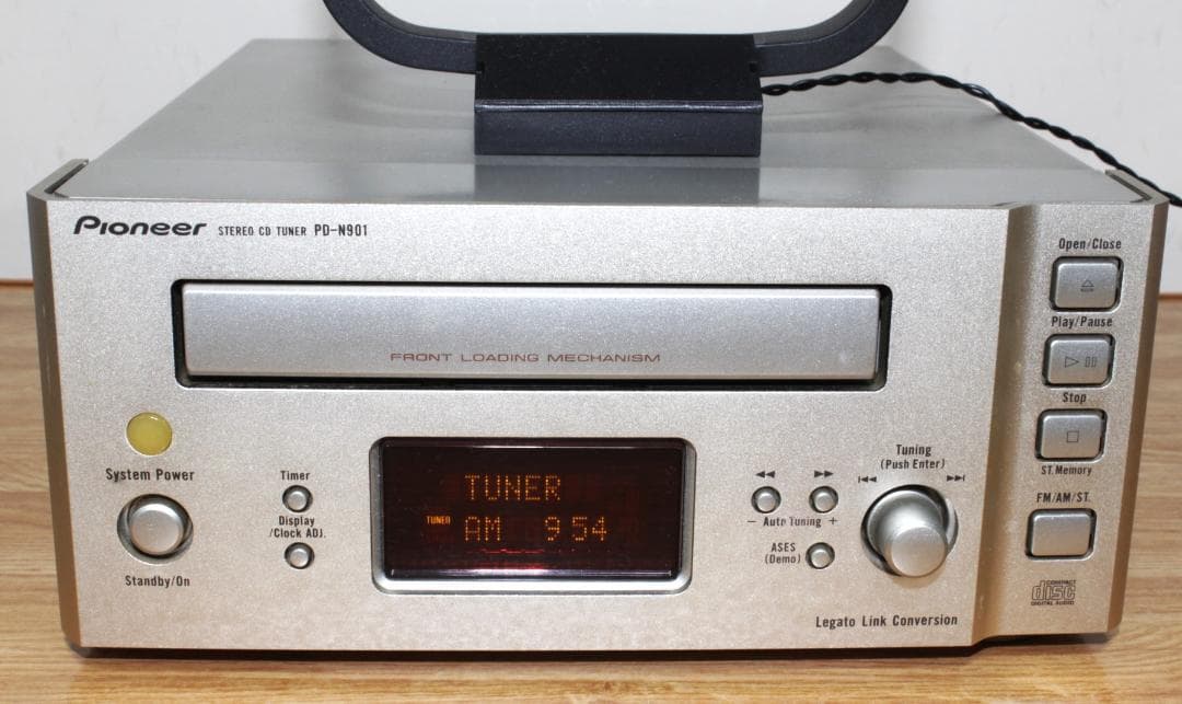 Pioneer Cd, Md Cassette Decks Stereo Tuner Pd-N901