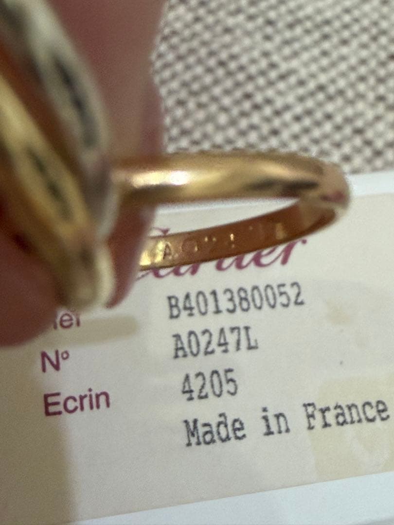 Cartier Rings Xs #52