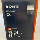 Sony Lens (Single Focus) Fe F1.4 Gm