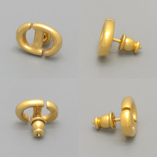 Christian Dior Earrings (For One Ear) Cd Navy E1594Cdnmt_D300