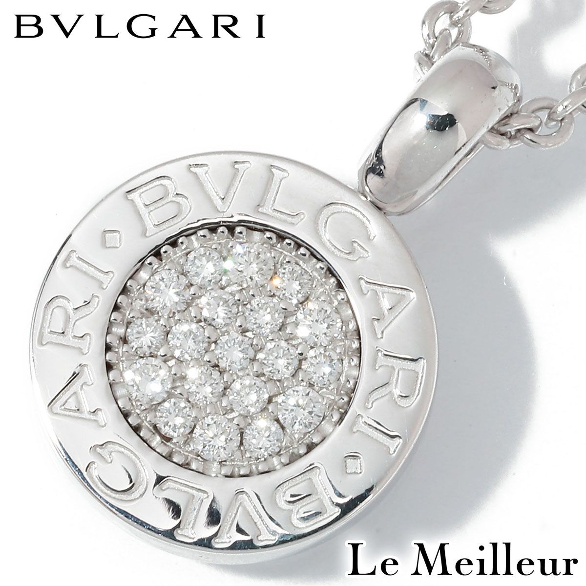 Bvlgari Necklace K18Wg Ok