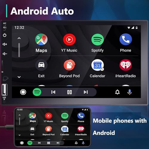 Others 2 Din Carplay Android Auto Hodozzy Bluetooth 7 Hd 220Ee9F5