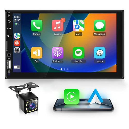 Others 2 Din Carplay Android Auto Hodozzy Bluetooth 7 Hd 220Ee9F5