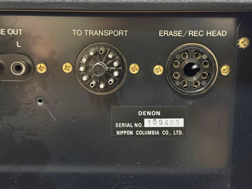 Denon Open-Reel Players Dh-610S