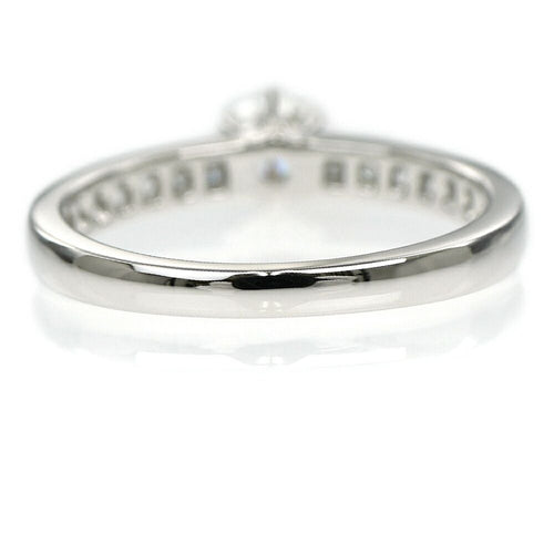 Tiffany Ring Pt950 0.34Ct 10 I/Clarity:Vvs1/Cut:Excellent
