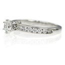 Tiffany Ring Pt950 0.34Ct 10 I/Clarity:Vvs1/Cut:Excellent