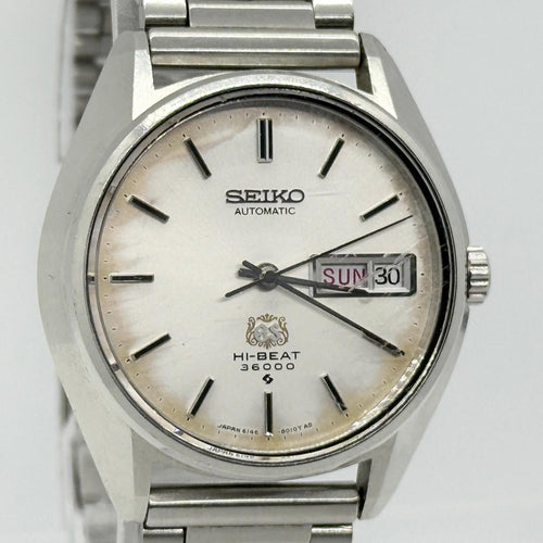 Seiko Automatic Winding Clock Grand 36000 6156-8000 At 6146-8000) 119974 40.5Mm
