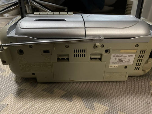 Cd Md Cassette Deck Kenwood Cdx-A3