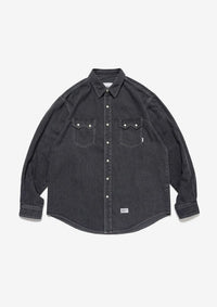 Wtaps Denim Shirts Dungaree Allman Ls Cotton.