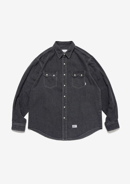 Wtaps Denim Shirts Dungaree Allman Ls Cotton.