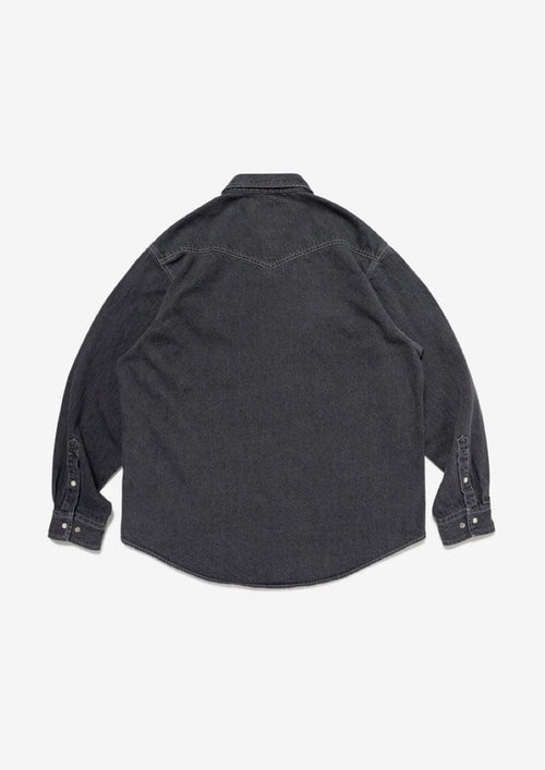 Wtaps Denim Shirts Dungaree Allman Ls Cotton.