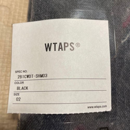 Wtaps Denim Shirts Dungaree Allman Ls Cotton.