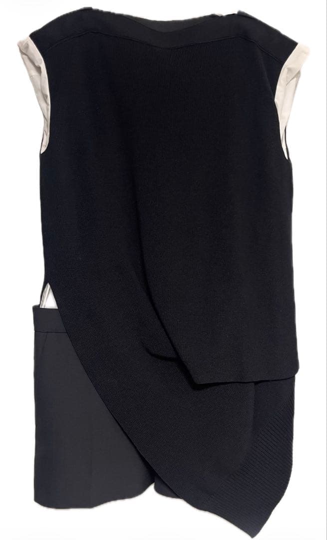 Sacai Sleeveless 26Ss Suiting X Knit Dress