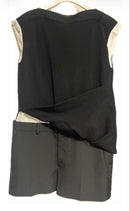 Sacai Sleeveless 26Ss Suiting X Knit Dress