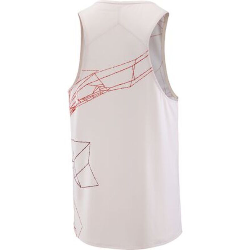 Salomon Others Slab Speed Singlet Mens Lilac Ashfiery Red