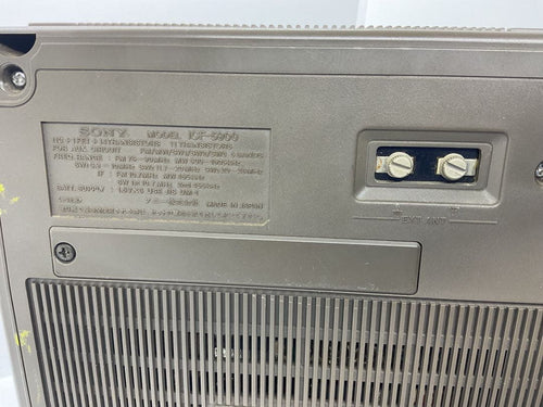 Sony Radios Radio Cassette Players Icf-5900 Fm/Am