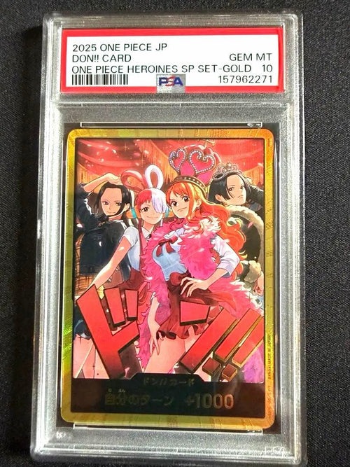 One Piece Card Game Psa10 Heroines Sp