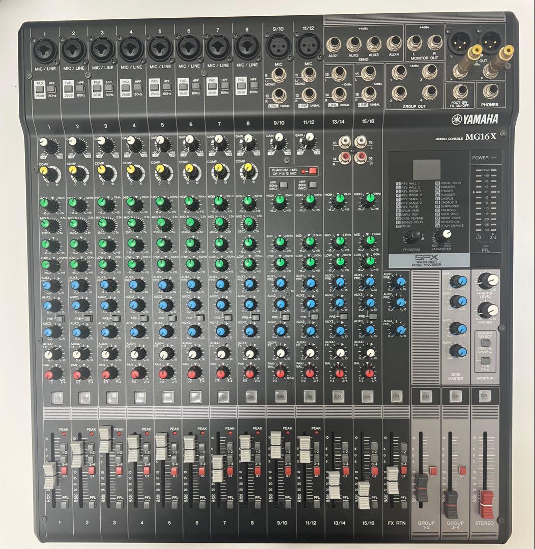Yamaha Analog Mixers Mg16X