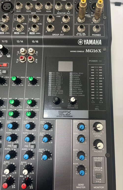 Yamaha Analog Mixers Mg16X
