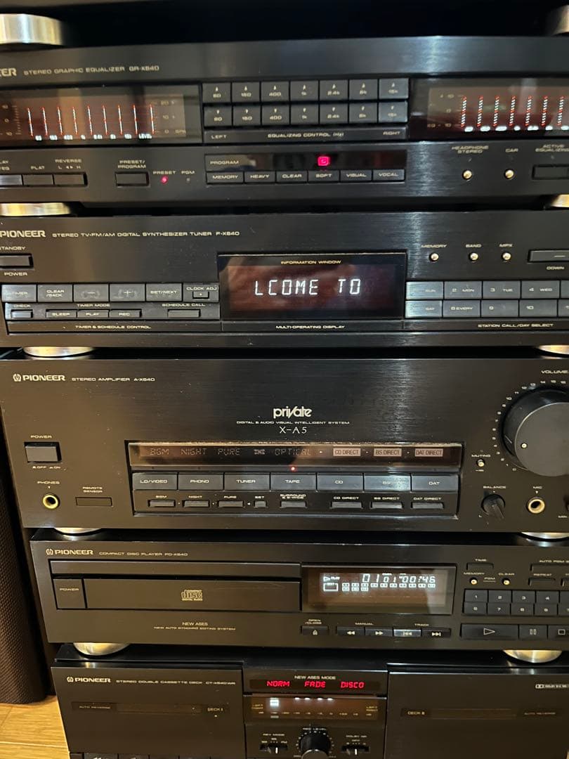 Pioneer Mini Component Systems Private X-A5