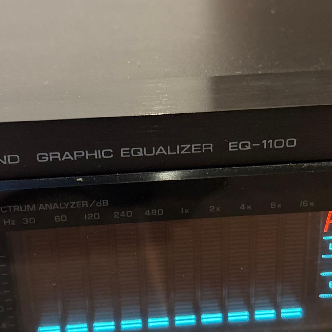 Yamaha Equalizer Graphic Eq-1100