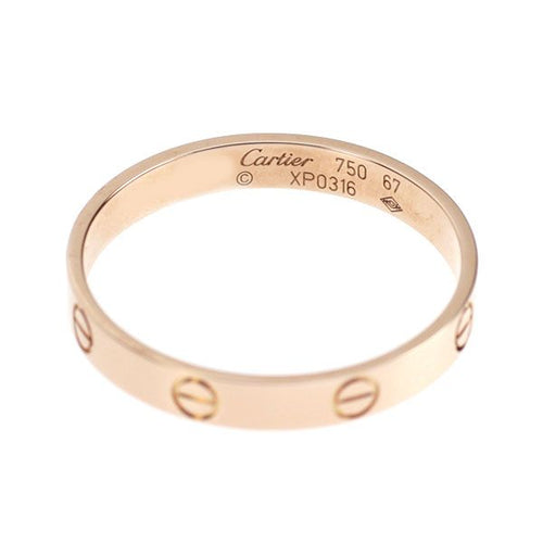 Cartier Ring K18Pg 67