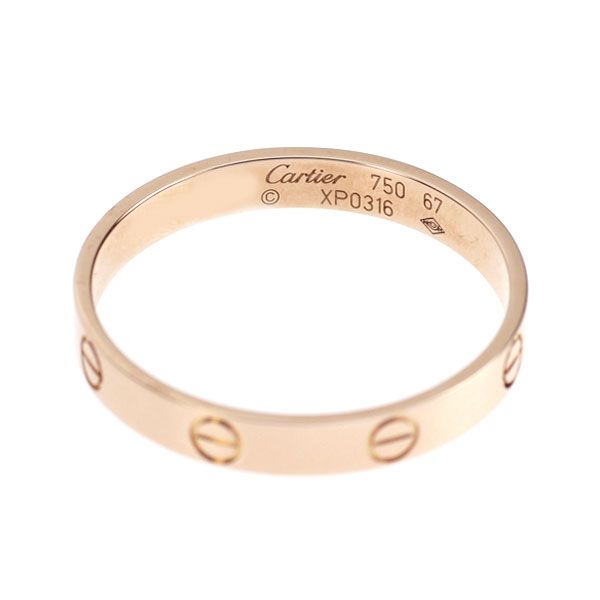 Cartier Ring K18Pg 67