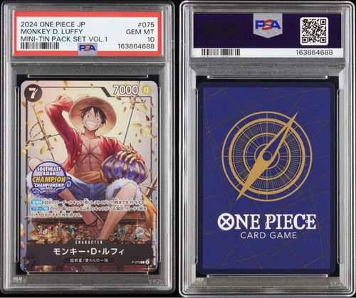 One Piece Card Game Psa10